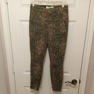 Women's Anthropology Cadet Tapered Stretchy Jegging Pants Size 26